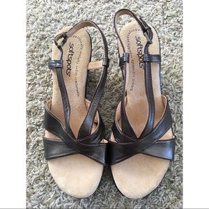SOFTSPOTS Leather Upper Sandals